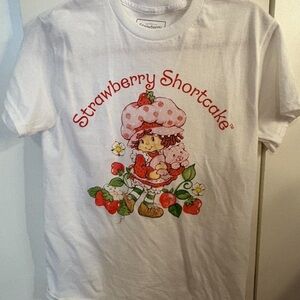 Strawberry Shortcake Graphic Tee - White